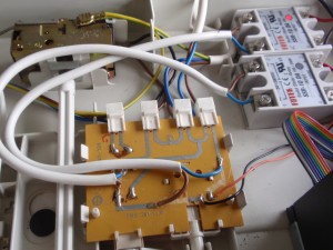 Original fridge circuits hacked