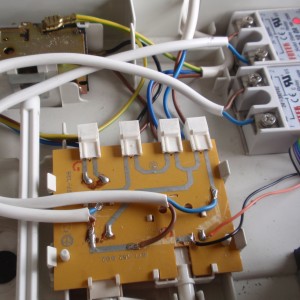 Original fridge circuits hacked