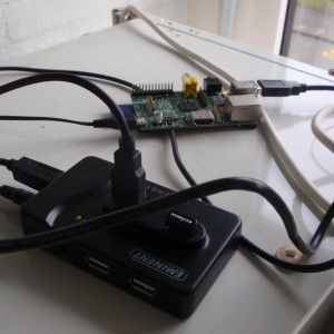 Usb hub and Raspberry Pi