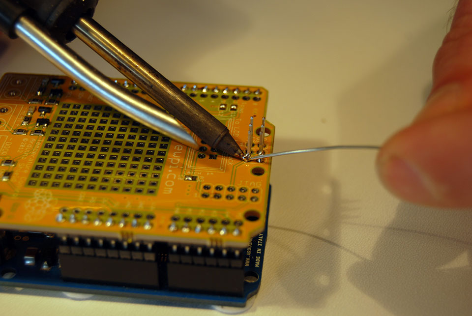 On the ISP header, try not to solder only the bottom bit and keep the pins clean.