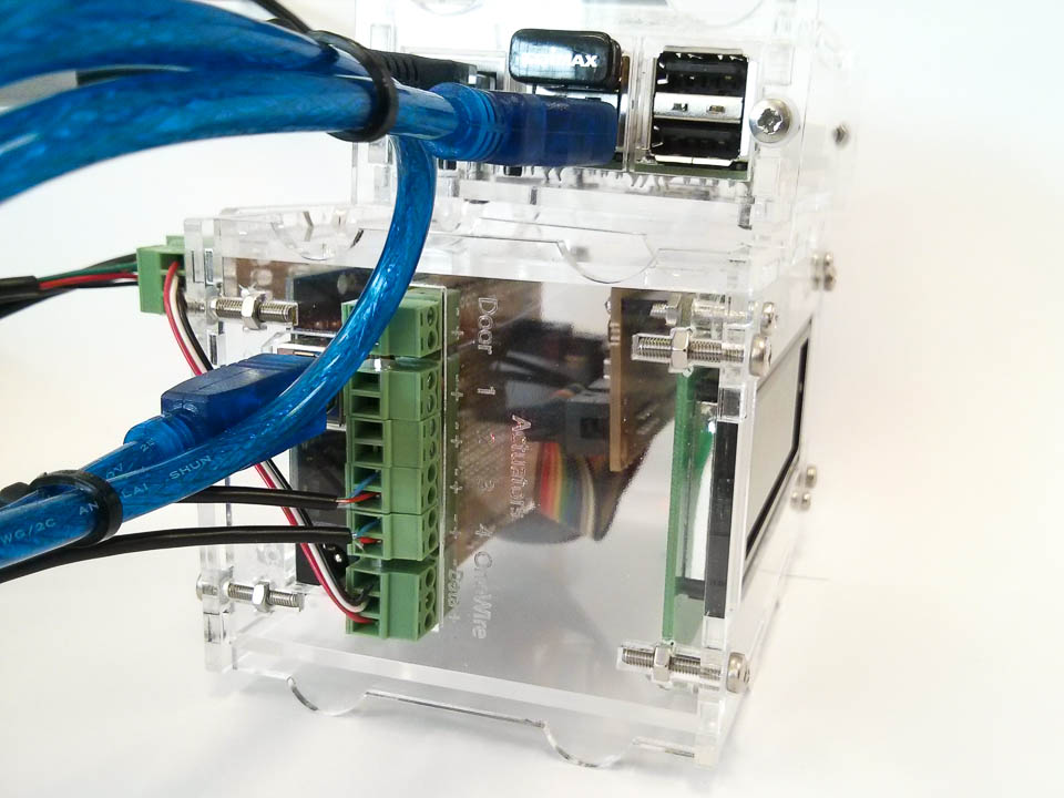 And this is how the Arduino side looks after connecting the temperature sensors and SSRs. 